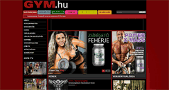 Desktop Screenshot of gym.hu